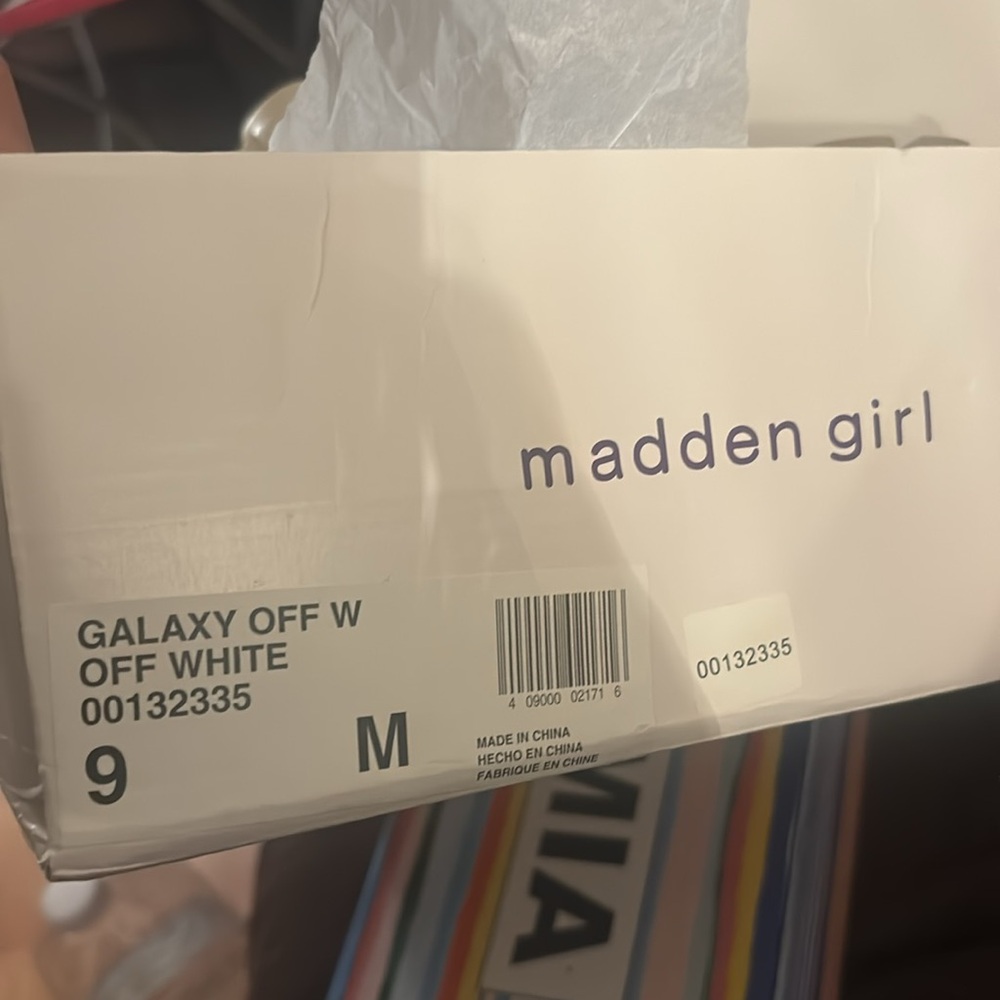 Madden Girl Galaxy off white wedge - Picture 4 of 4